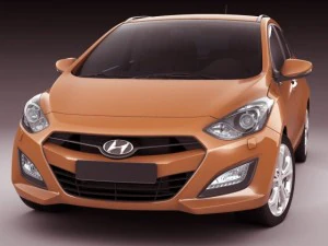 hyundai i30 wagon 2013 3D Model