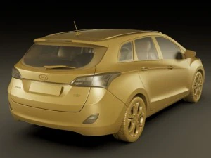 hyundai i30 wagon 2013 3D Model