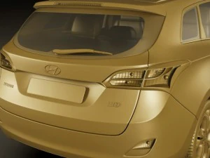 hyundai i30 wagon 2013 3D Model