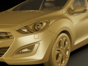 hyundai i30 wagon 2013 3Dモデル