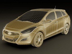 hyundai i30 wagon 2013 3Dモデル