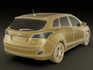 hyundai i30 wagon 2013 3D Model