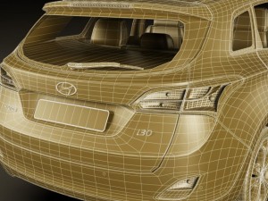 hyundai i30 wagon 2013 3Dモデル