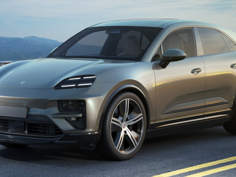 Porsche Macan Turbo 2025 3D Model