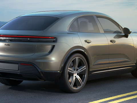 Porsche Macan Turbo 2025 3D Model