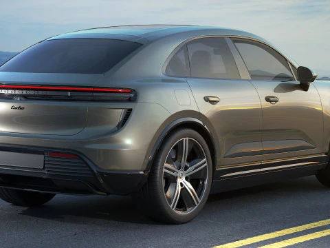 Porsche Macan Turbo 2025 3D Model
