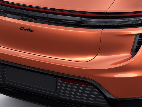 Porsche Macan Turbo 2025 3D Model