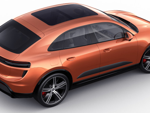 Porsche Macan Turbo 2025 3D Model