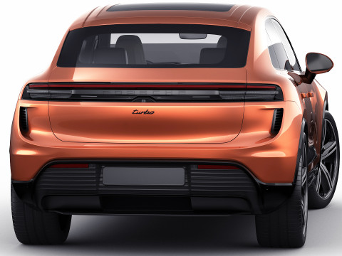 Porsche Macan Turbo 2025 3D Model
