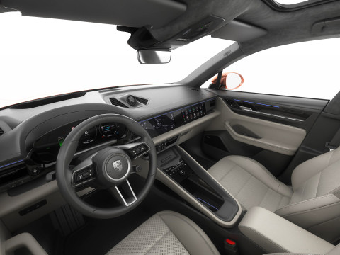 Porsche Macan Turbo 2025 3D Model