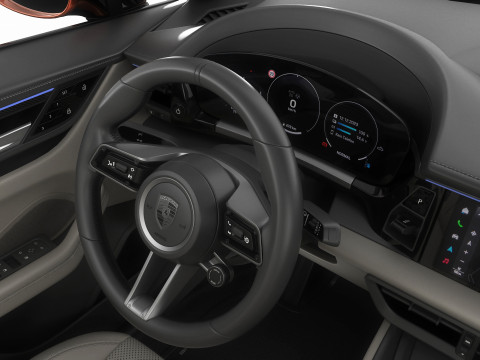 Porsche Macan Turbo 2025 3D Model