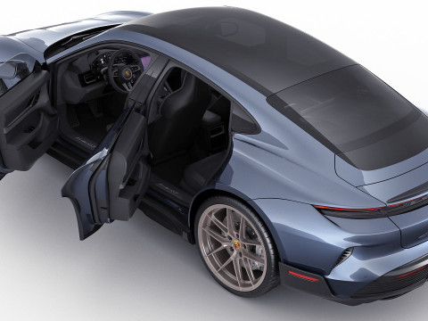 Porsche Taycan Turbo GT 2025 3D-Modell