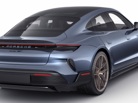 Porsche Taycan Turbo GT 2025 3D-Modell