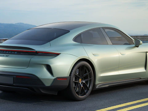 Porsche Taycan Turbo GT 2025 3D Model