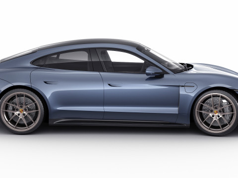 Porsche Taycan Turbo GT 2025 3D-Modell