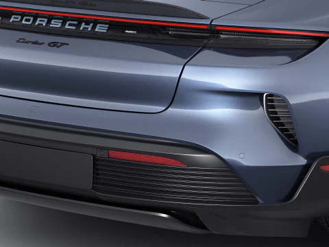 Porsche Taycan Turbo GT 2025 3D Model