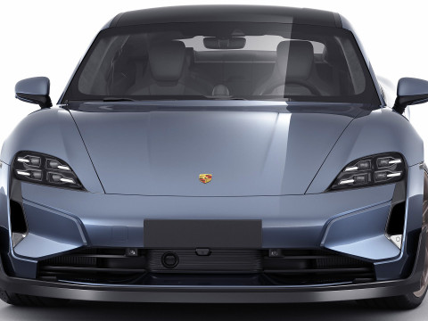Porsche Taycan Turbo GT 2025 3D-Modell