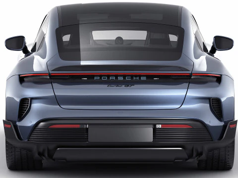 Porsche Taycan Turbo GT 2025 3D Model