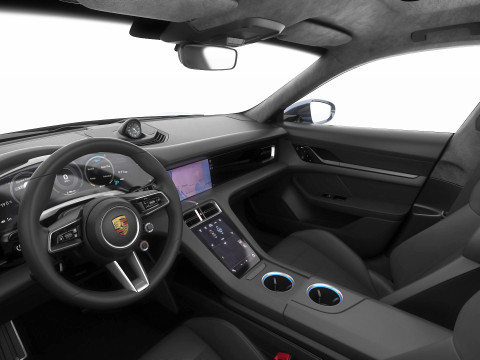 Porsche Taycan Turbo GT 2025 3D-Modell