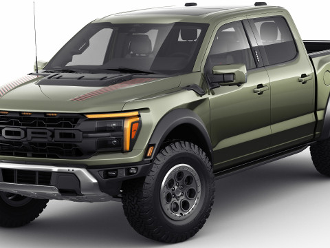 Pick-up 2024 F-150 Raptor R 3D Model