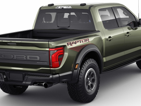 Pick-up 2024 F-150 Raptor R 3D Model