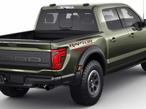 Pick-up 2024 F-150 Raptor R 3D Model