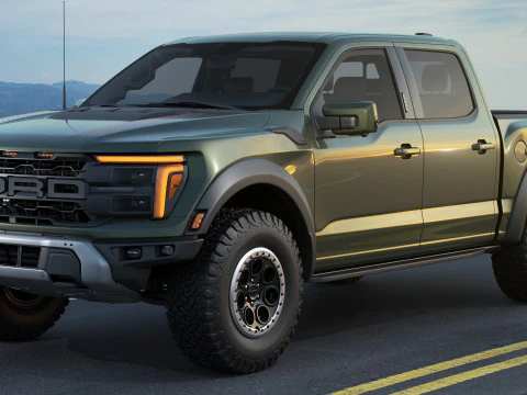 Pick-up 2024 F-150 Raptor R 3D Model