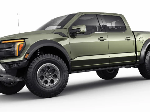 Pick-up 2024 F-150 Raptor R 3D Model