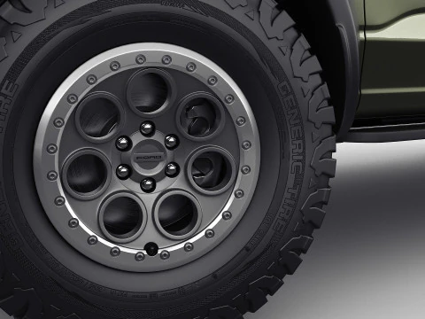 Pick-up 2024 F-150 Raptor R 3D Model