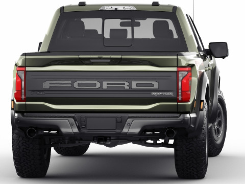 Pick-up 2024 F-150 Raptor R 3D Model