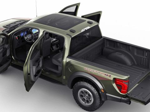 Pick-up 2024 F-150 Raptor R 3D Model