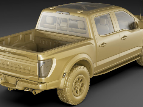 Pick-up 2024 F-150 Raptor R 3D Model