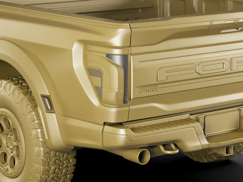 Pick-up 2024 F-150 Raptor R 3D Model