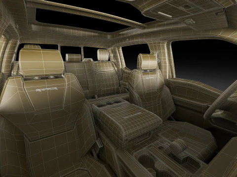 Pick-up 2024 F-150 Raptor R 3D Model