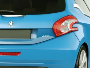 peugeot 208 3door 3D Model
