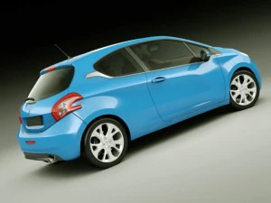 peugeot 208 3door 3D Model