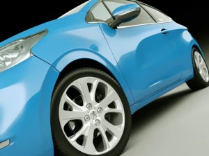peugeot 208 3door 3D Model