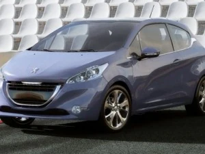 peugeot 208 3door 3D Model