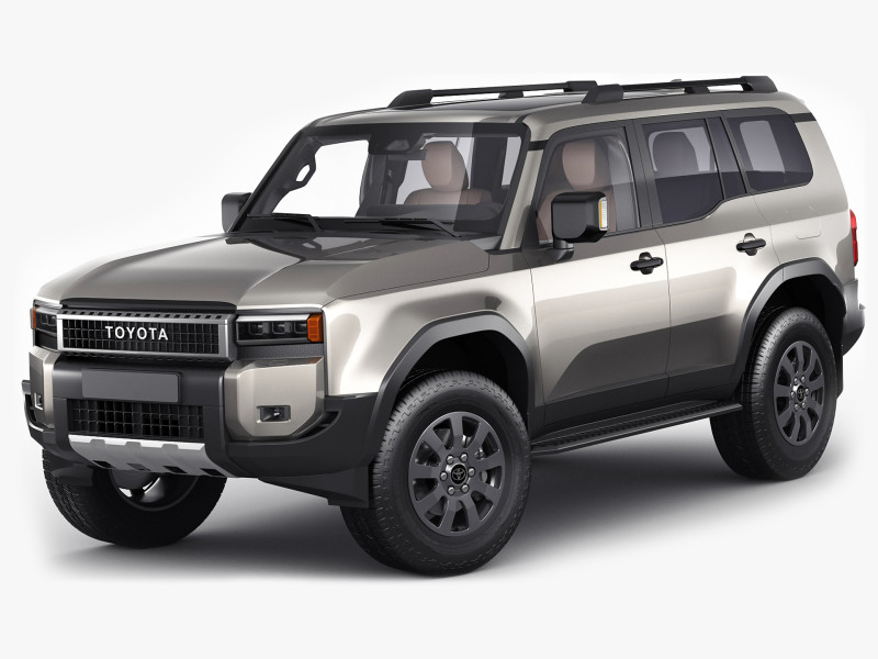 Toyota Land Cruiser 2025 Modello 3D .c4d .max .obj .3ds .fbx .stl .blend 