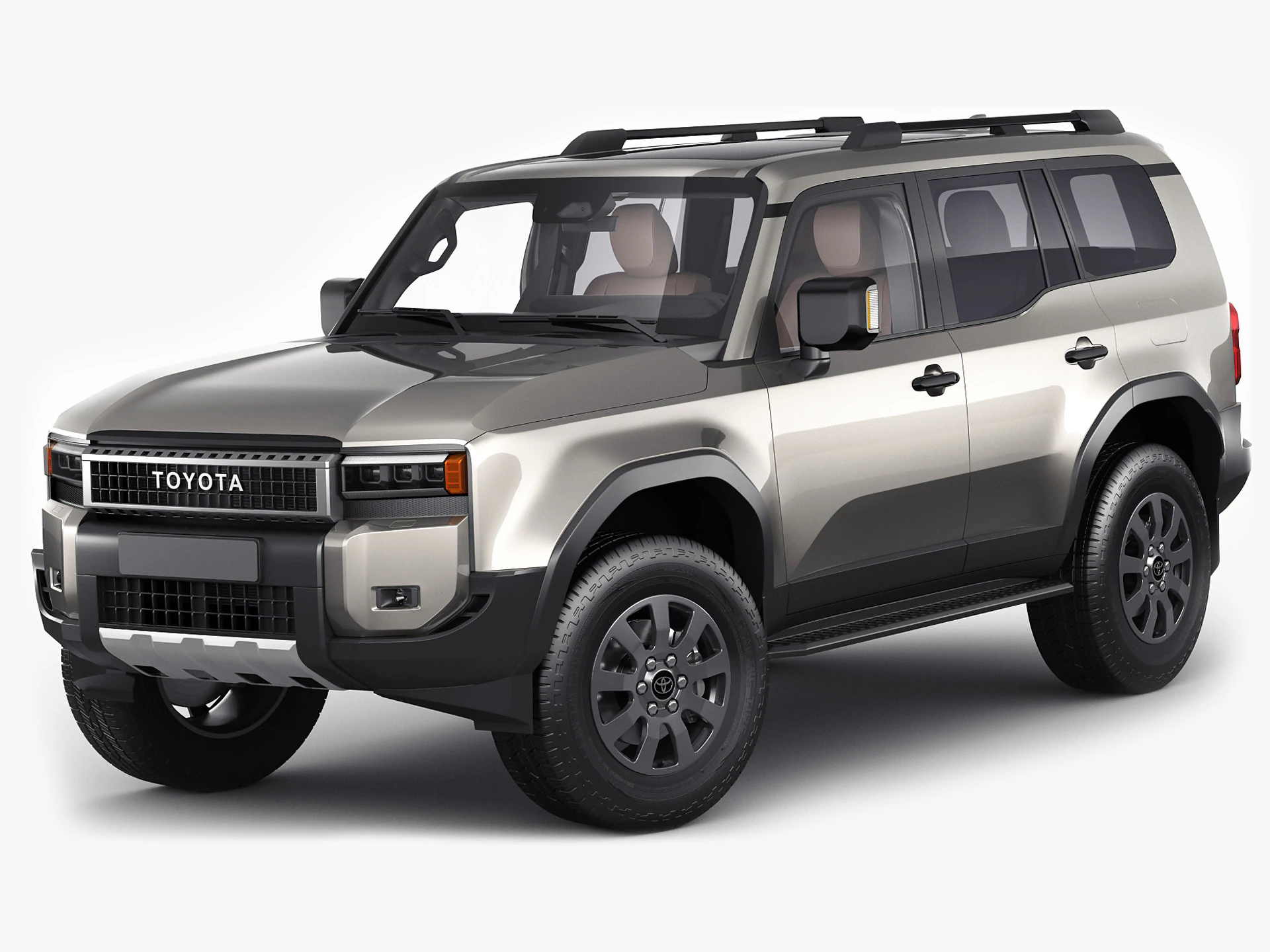 Toyota Land Cruiser 2025 3D Model .c4d .max .obj .3ds .fbx .stl .blend 