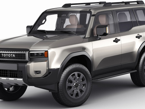 Toyota Land Cruiser 2025 Modello 3D