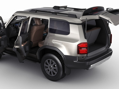 Toyota Land Cruiser 2025 Modello 3D
