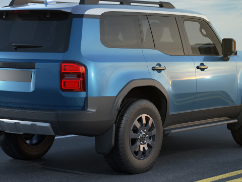 Toyota Land Cruiser 2025 Modello 3D