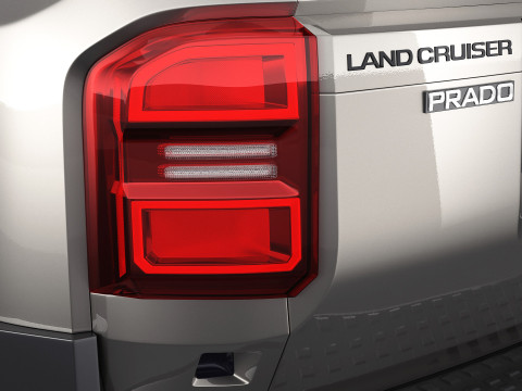 Toyota Land Cruiser 2025 Modello 3D