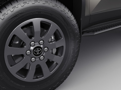 Toyota Land Cruiser 2025 Modello 3D