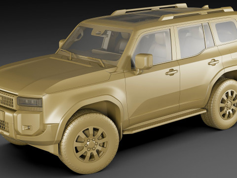 Toyota Land Cruiser 2025 Modello 3D