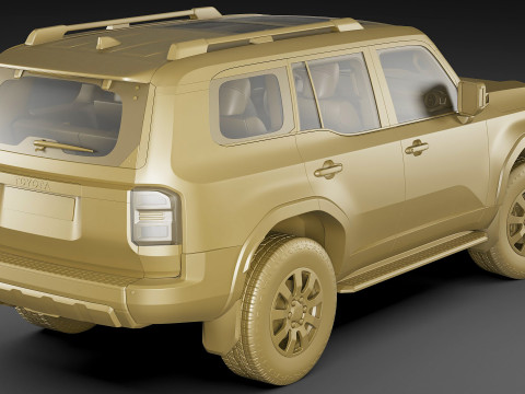Toyota Land Cruiser 2025 Modello 3D
