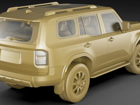 Toyota Land Cruiser 2025 3D Model