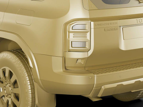 Toyota Land Cruiser 2025 3D Model