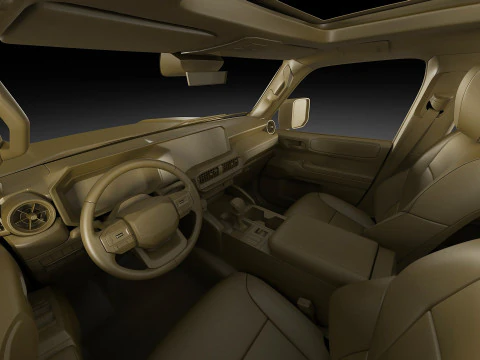 Toyota Land Cruiser 2025 3D Model